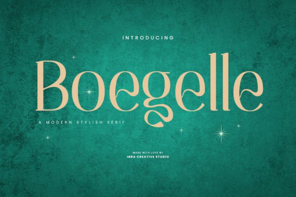 Boegelle Font - Featured Image