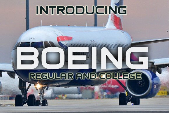 Boeing Font - Featured Image