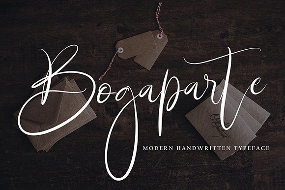 Bogaparte Font - Featured Image