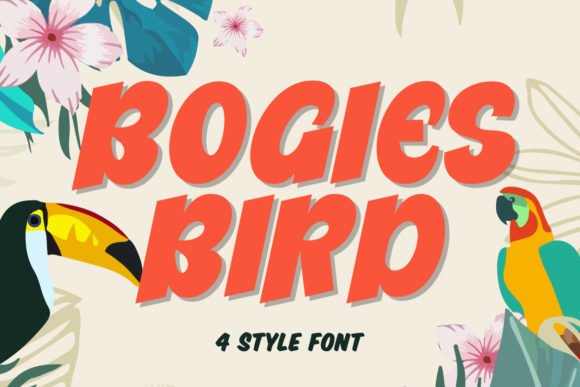Bogies Bird Font - Featured Image