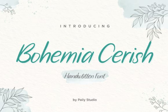 Bohemia Cerish Font - Featured Image