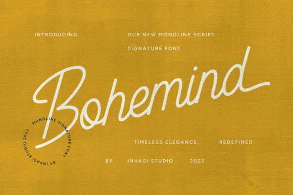 Bohemind Font - Featured Image