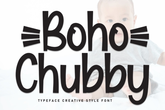 Boho Chubby Font - Featured Image
