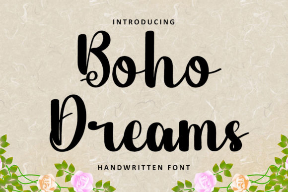 Boho Dreams Font - Featured Image