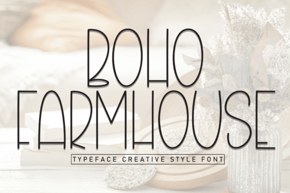 Boho Farmhouse Font - Featured Image