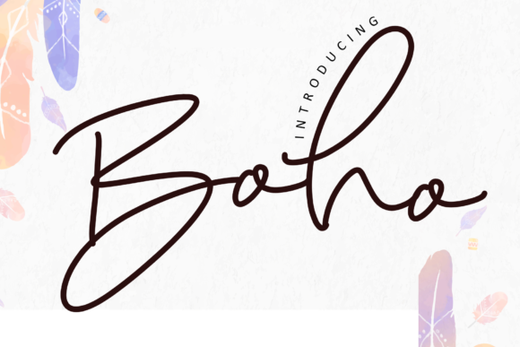 Boho Font - Featured Image