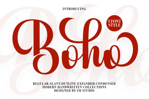 Boho Font - Featured Image