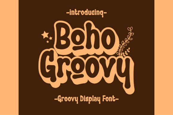Boho Groovy Font - Featured Image