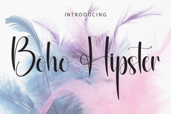 Boho Hipster Font - Featured Image