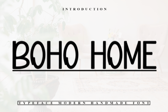 Boho Home Font - Featured Image