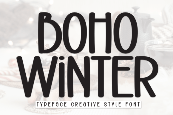 Boho Winter Font - Featured Image