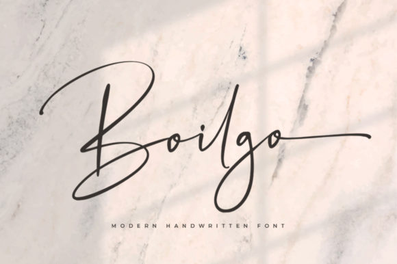 Boilgo Font - Featured Image