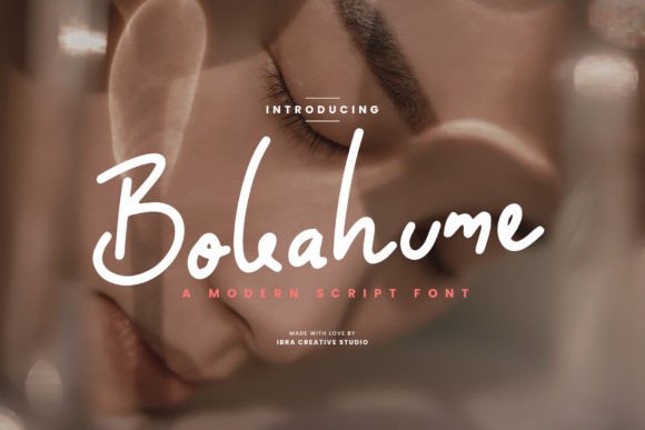 Bokahume Font - Featured Image