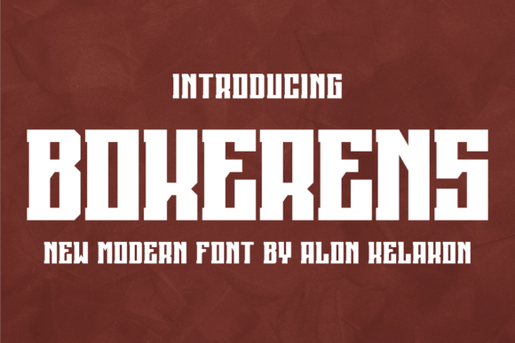 Bokerens Font - Featured Image