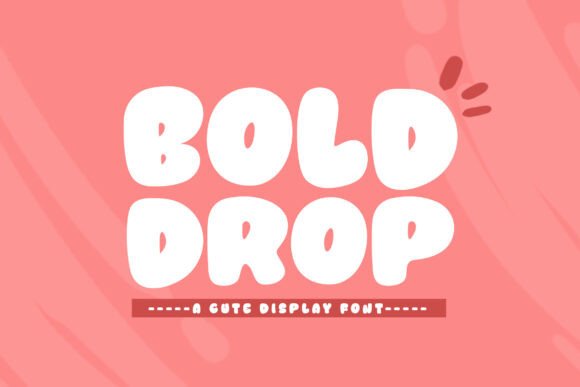 Bold Drop Font - Featured Image