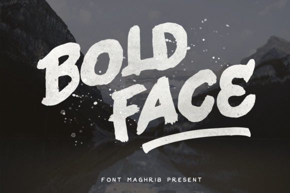 Bold Face Font - Featured Image