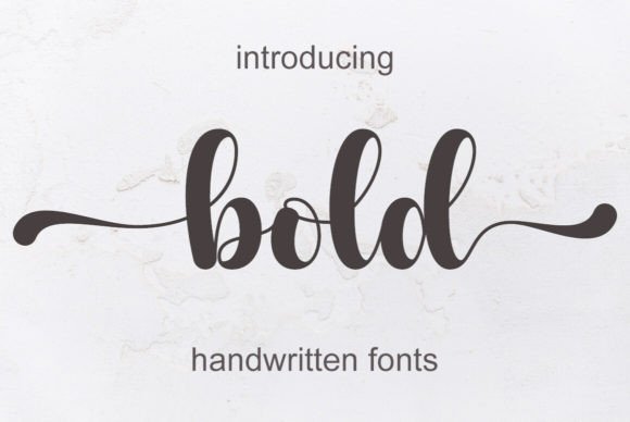 Bold Font - Featured Image