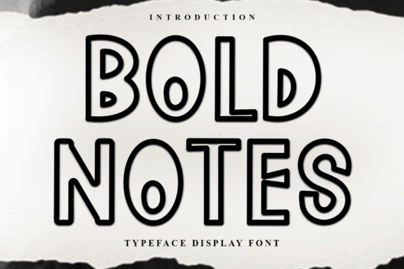 Bold Notes Font - Featured Image