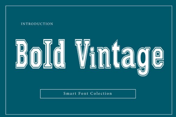 Bold Vintage Font - Featured Image