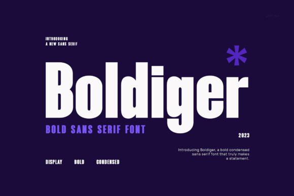 Boldiger Font - Featured Image