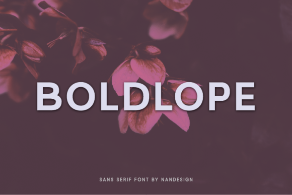 Boldlope Font - Featured Image
