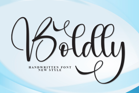 Boldly Font - Featured Image