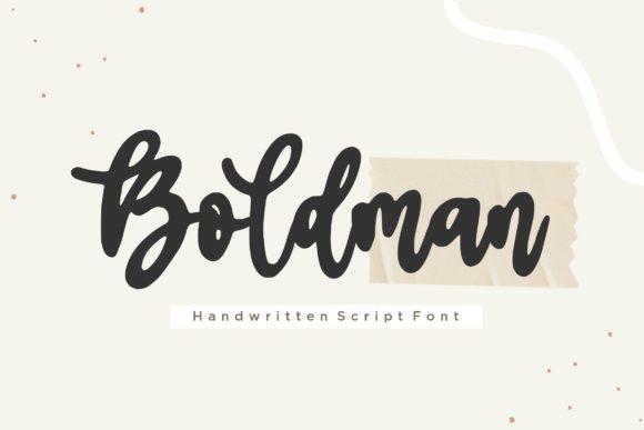 Boldman Font - Featured Image