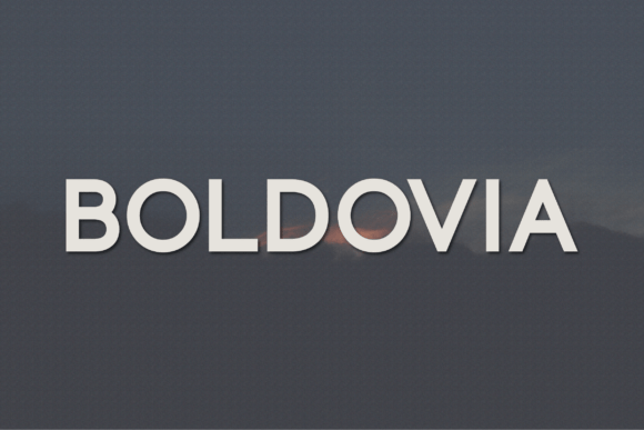 Boldovia Font - Featured Image
