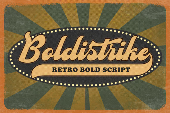 Boldstrike Font - Featured Image
