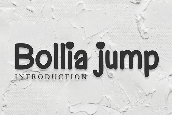 Bollia Jump Font - Featured Image