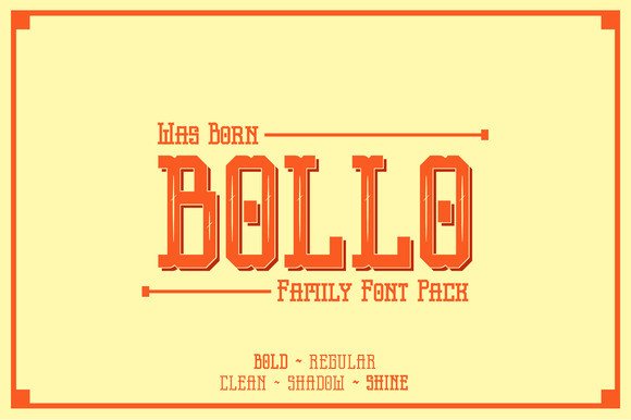 Bollo Font - Featured Image
