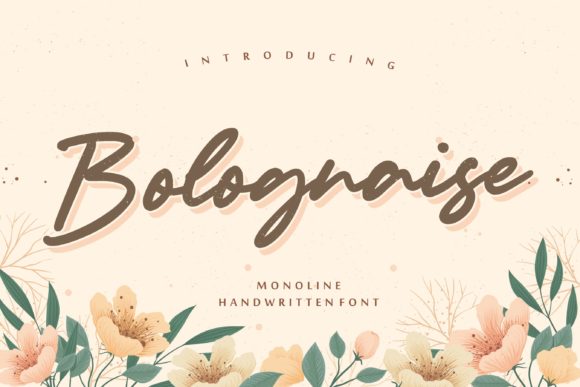Bolognaise Font - Featured Image