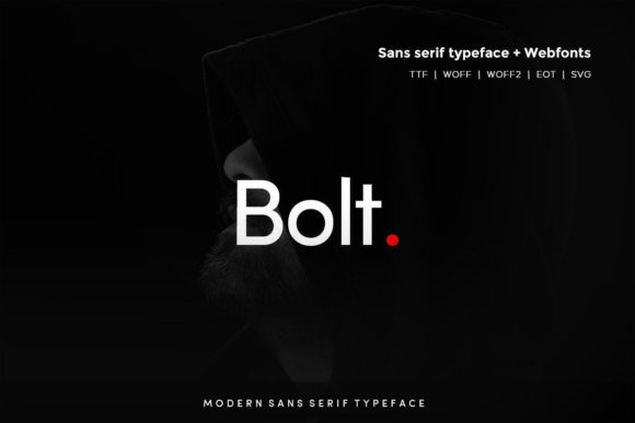 Bolt Sans Font - Featured Image