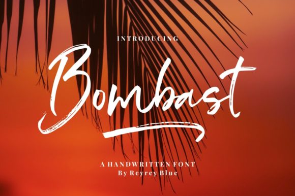 Bombast Font - Featured Image