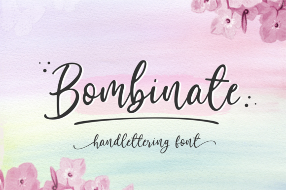 Bombinate Font - Featured Image