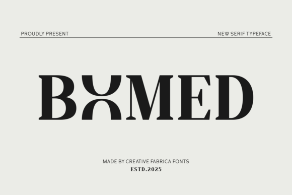 Bomed Font - Featured Image