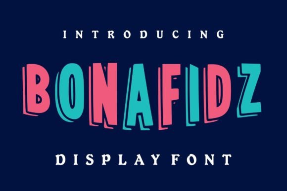 Bonafidz Font - Featured Image