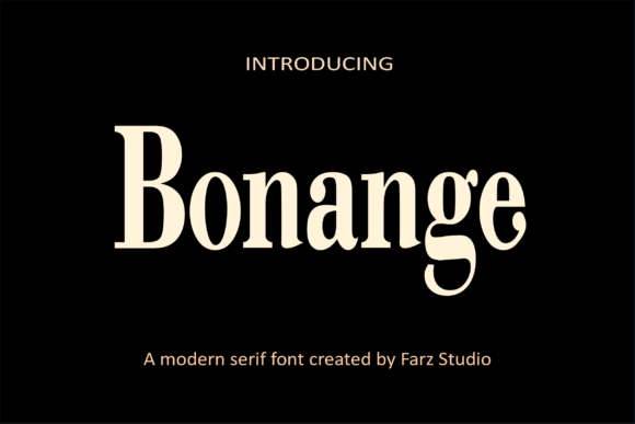 Bonange Font - Featured Image
