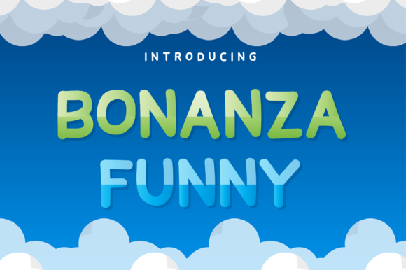 Bonanza Funny Font - Featured Image