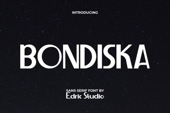 Bondiska Font - Featured Image