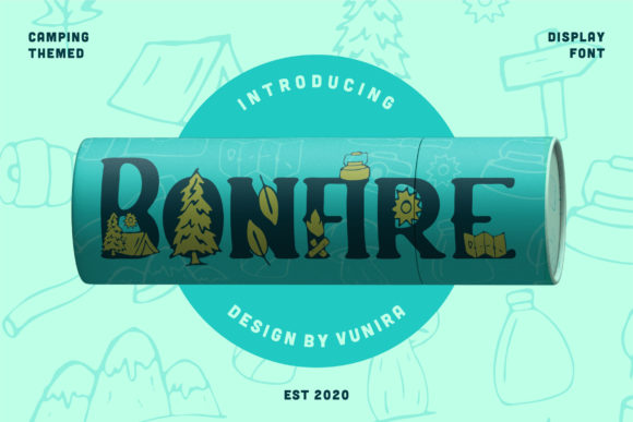 Bonfire Font - Featured Image