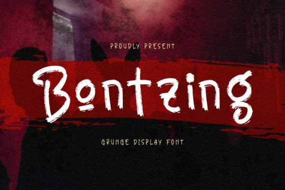 Bontzing Font - Featured Image