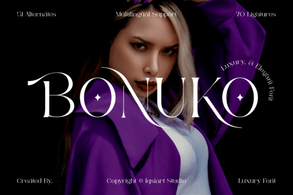Bonuko Font - Featured Image