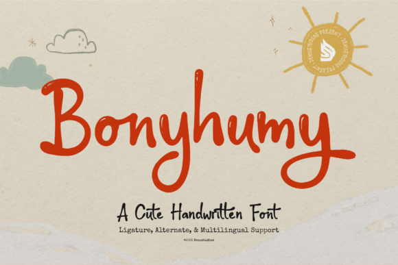 Bonyhumy Font - Featured Image