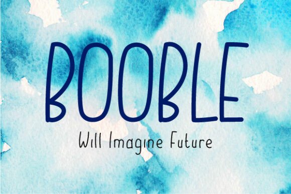 Booble Font - Featured Image