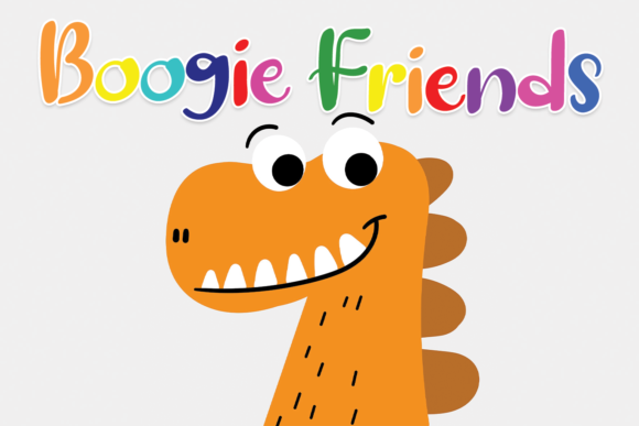 Boogie Friends Font - Featured Image