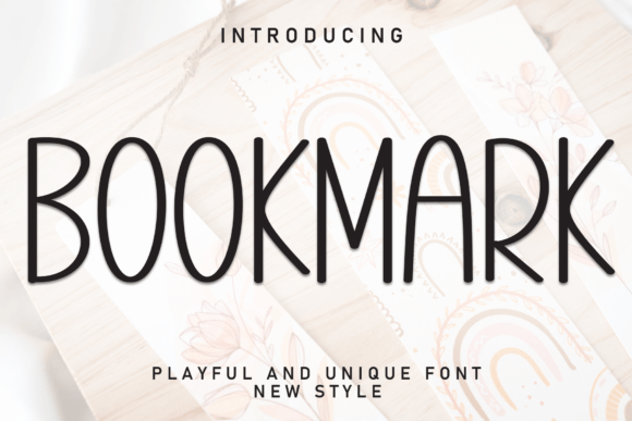 Bookmark Font - Featured Image