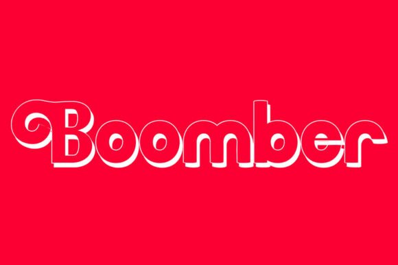 Boomber Font - Featured Image