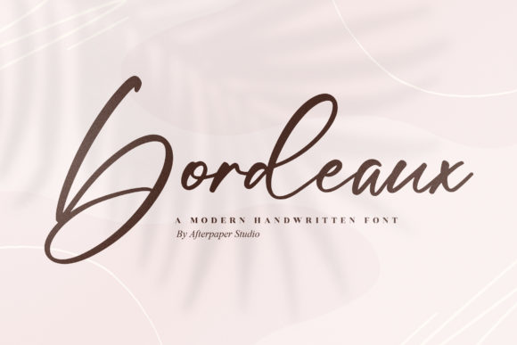 Bordeaux Font - Featured Image
