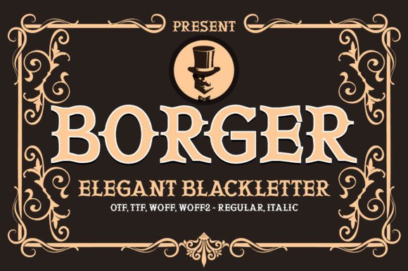 Borger Font - Featured Image